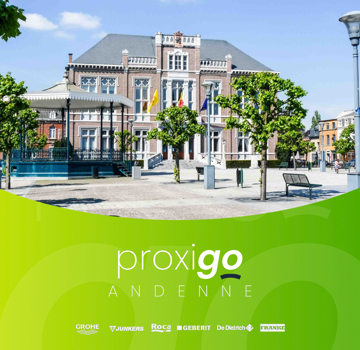 Plombier à Andenne - Place de la ville