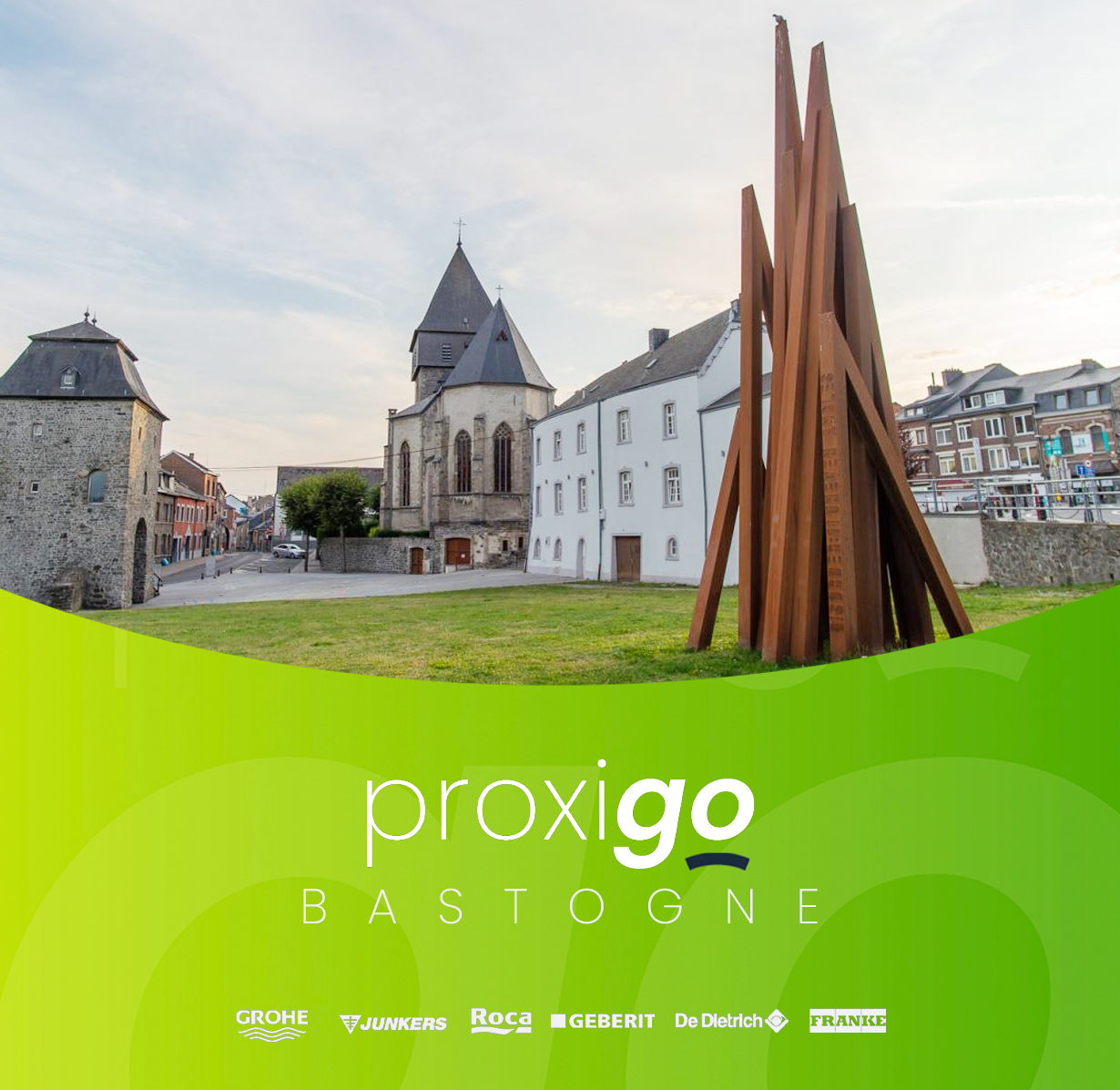 Plombier à Bastogne - Place de la ville