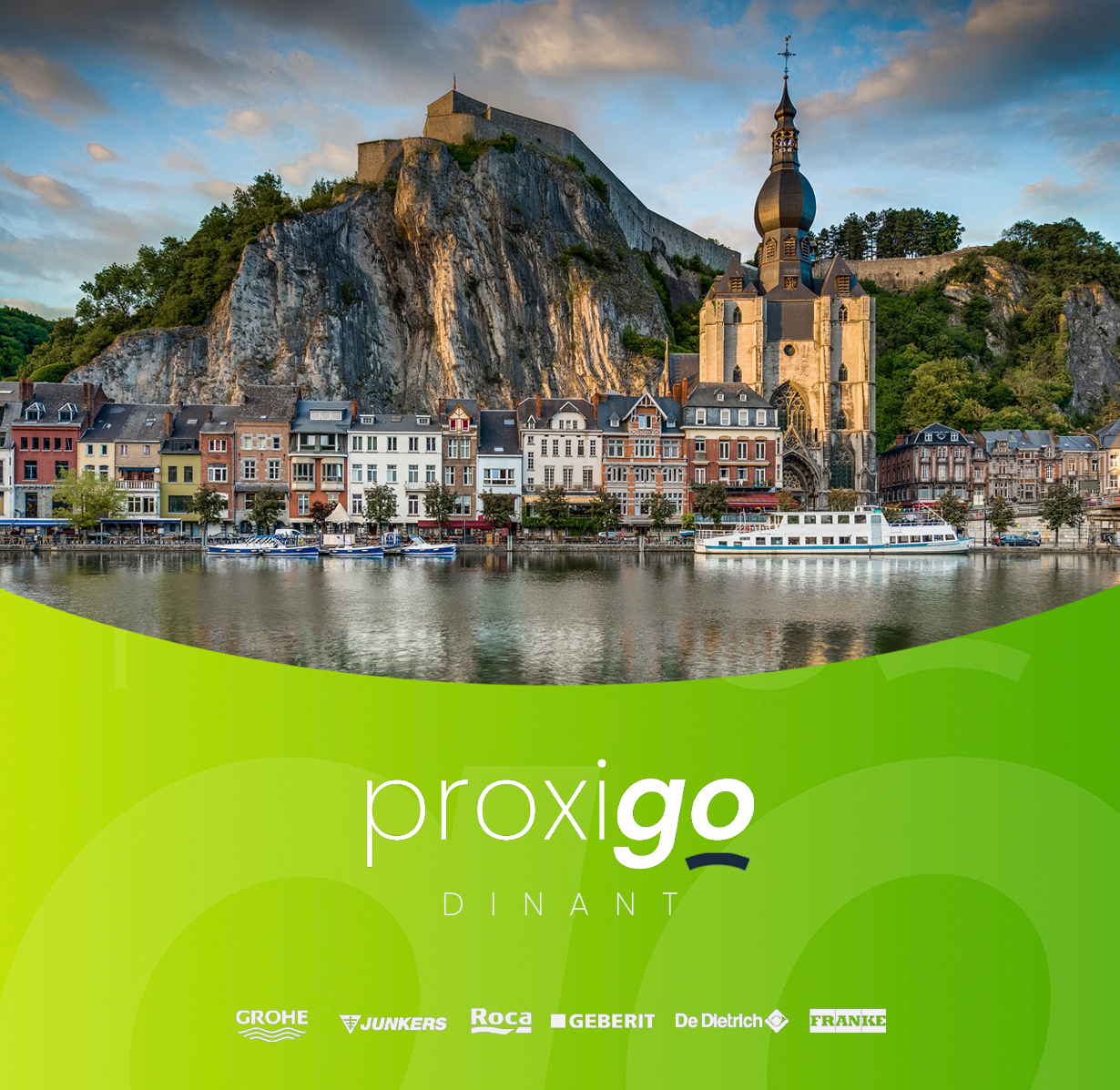 Plombier à Dinant - Place de la ville