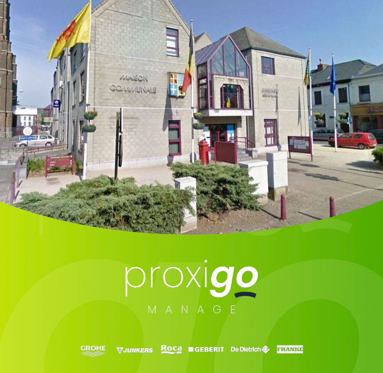 Plombier à Manage - Place de la ville