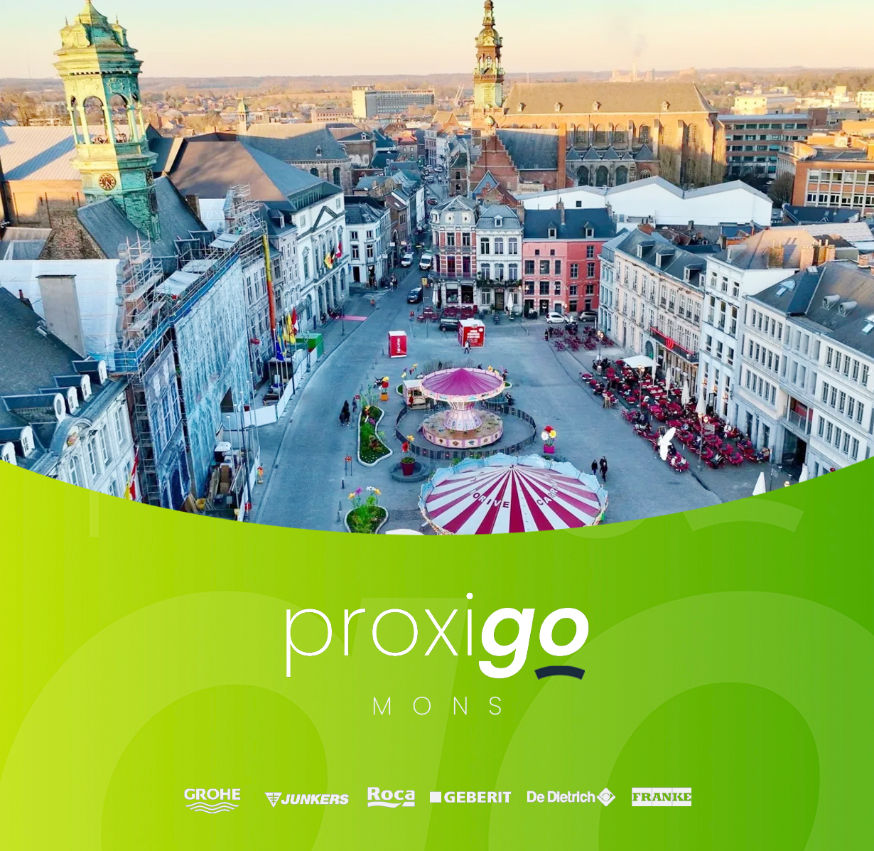 Plombier à Mons - Place de la ville