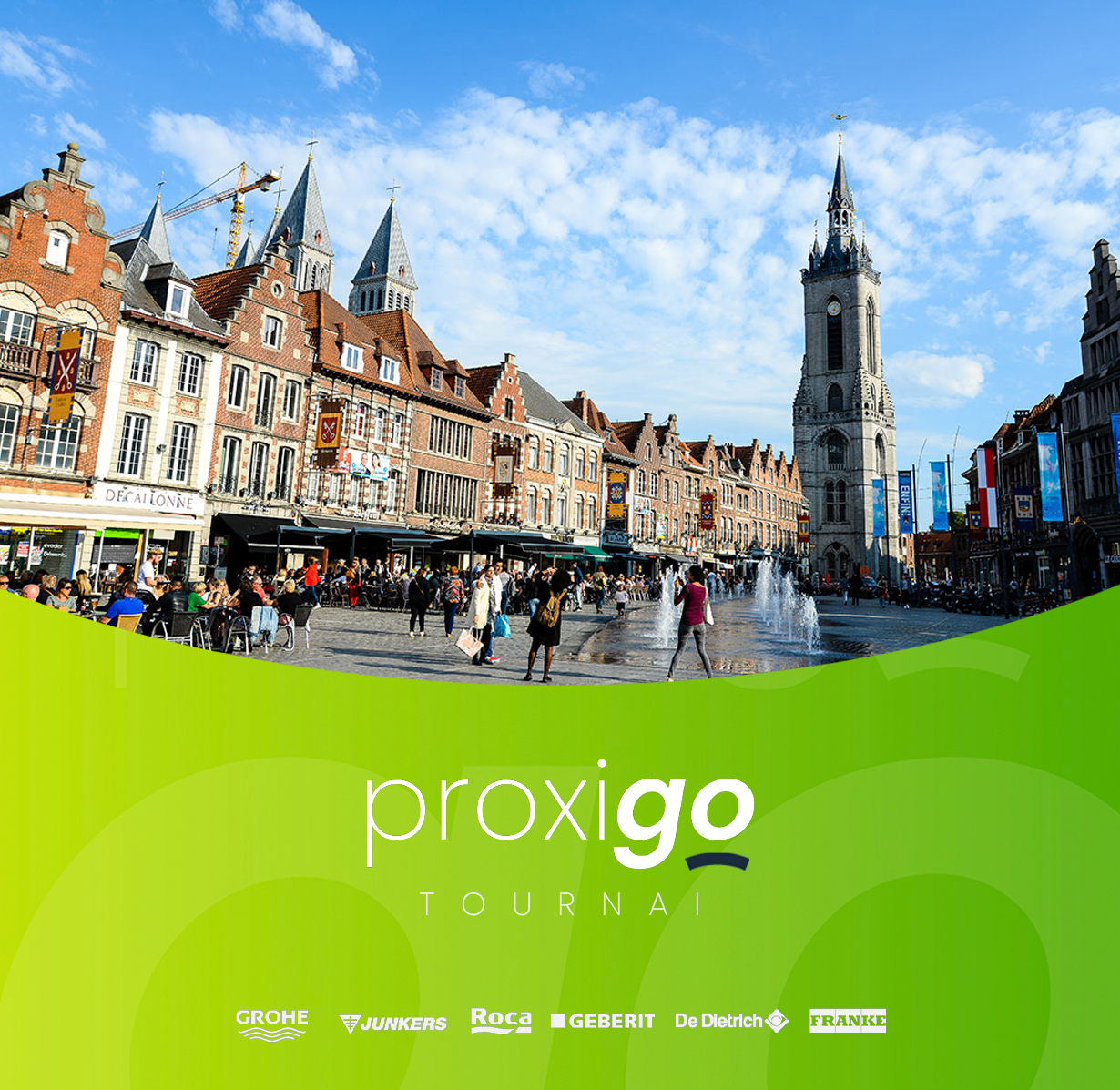 Plombier à Tournai - Place de la ville